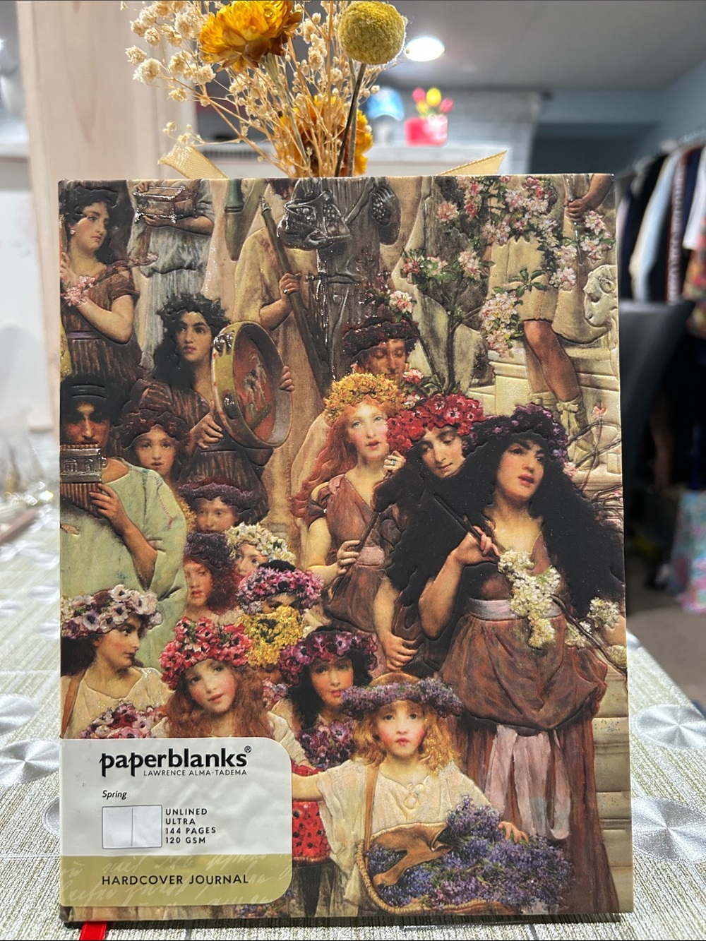 Paperblanks Hardcover Journal. 144 blank pages.